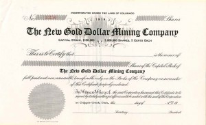 New Gold Dollar Mining Co.